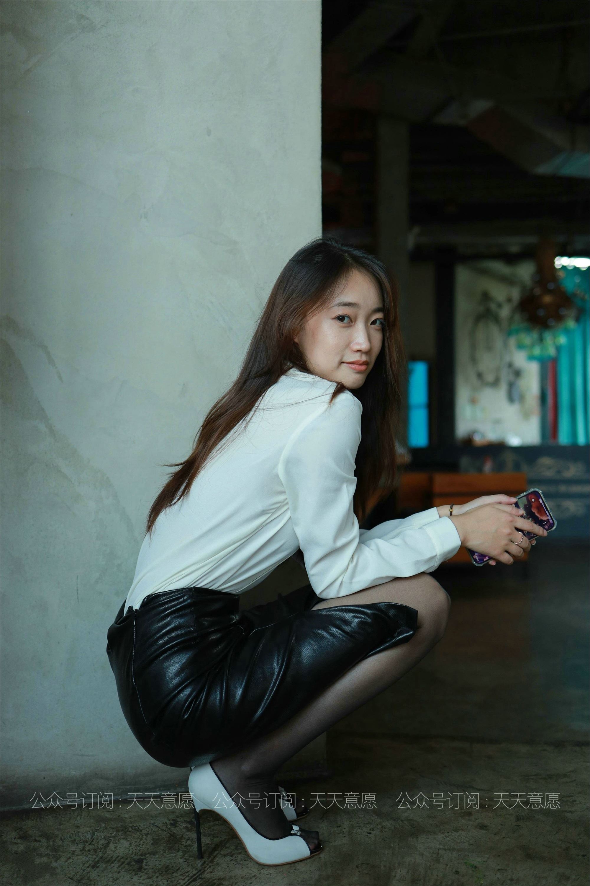 IESS异思趣向  2021.06.30 丝享家847：小高《OL黑玫瑰》